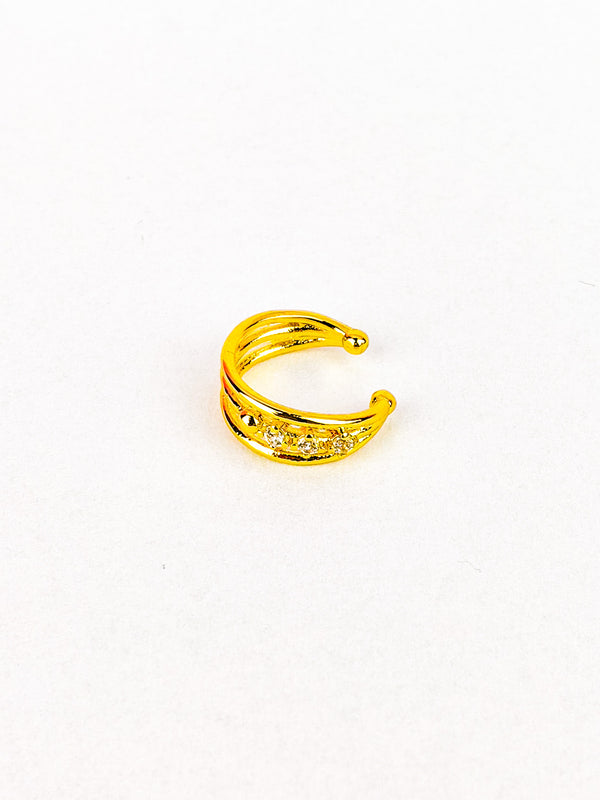 STAR Ohrklemme Gold