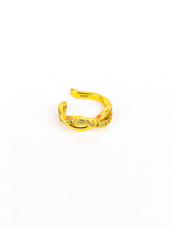 BRAID Ear Cuff Gold