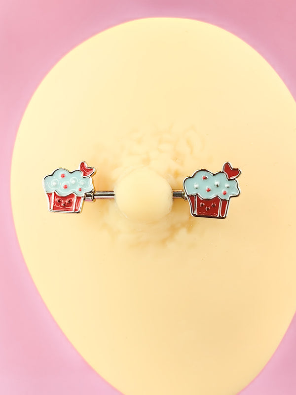 Piercing Cupcake Nipple Ring