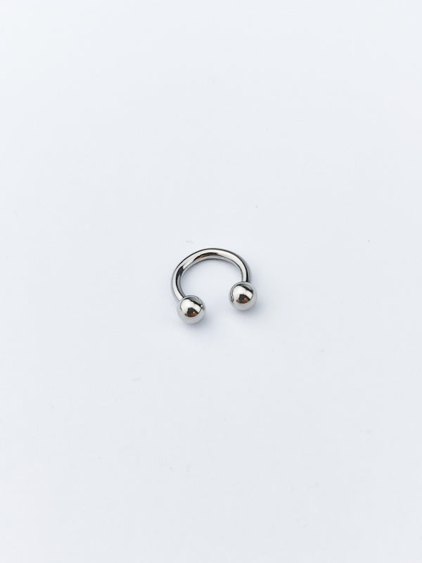 Piercing Nose/Lip Ring with Balls, Various Variants