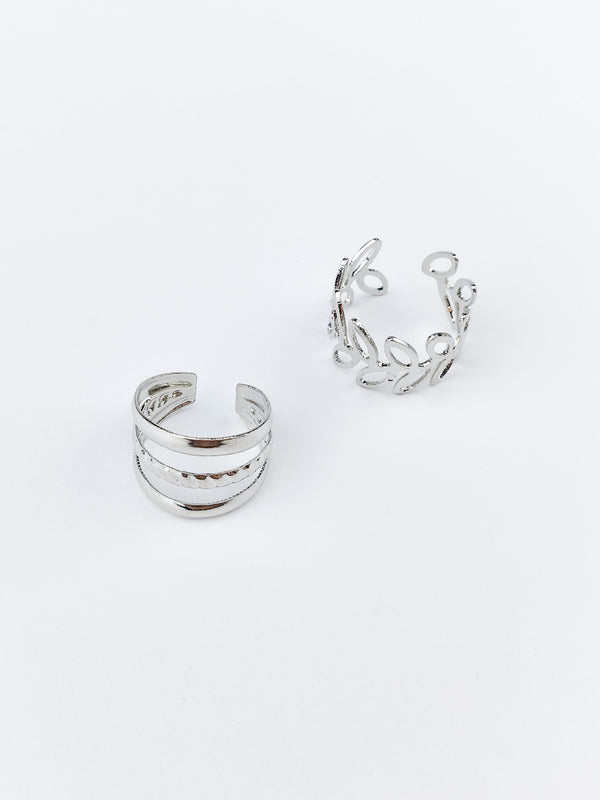 Fake Piercing Kolczyki do Ucha Nausznice Zestaw 2 szt.