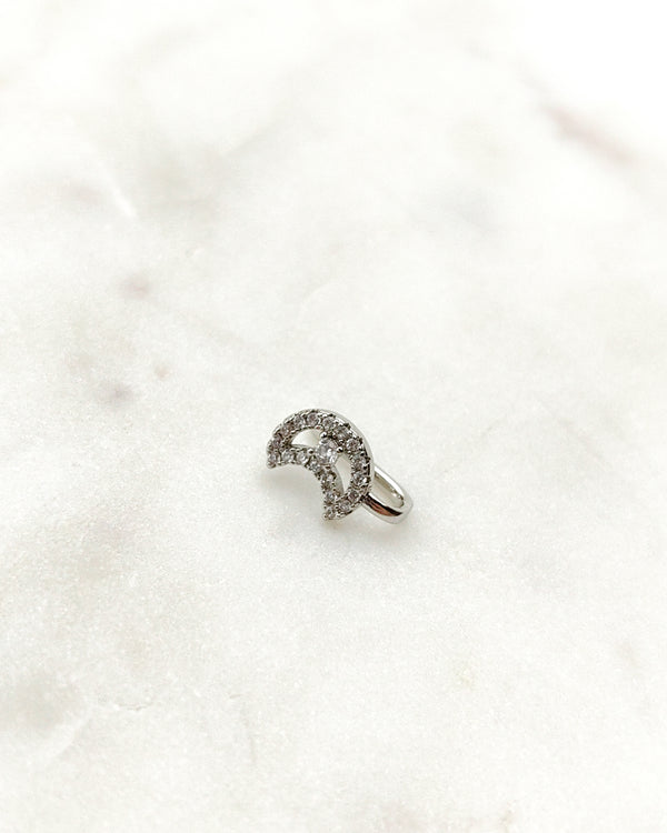 Fake Nostril Piercing Kolczyk do Nosa MOON