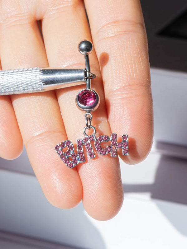 Piercing Kolczyk do pępka Bitch