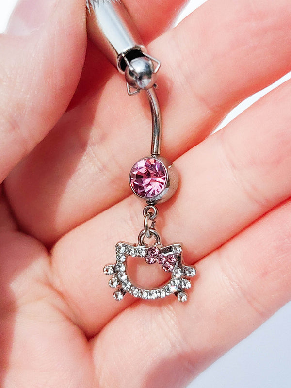 Piercing Kolczyk do pępka Hello Kitty