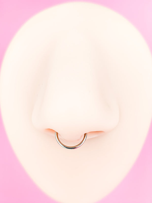 Fake Septum Piercing Kolczyk do Nosa