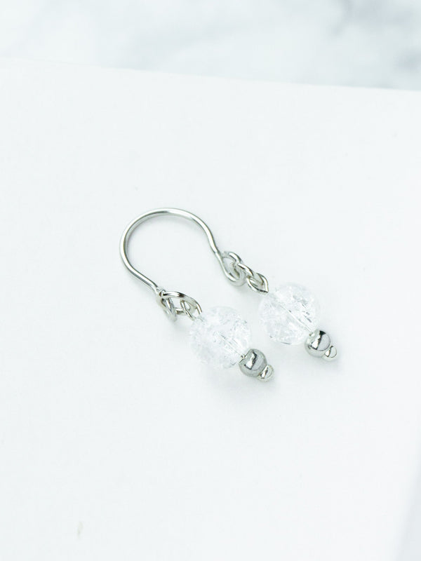 1 szt. Fake Piercing do Sutków GLASS DOUBLE (1 szt.)